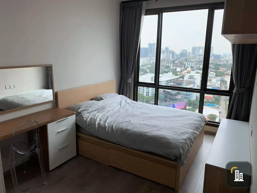 For rent, Whizdom Avenue Ratchada- Ladprao, 1 bedroom, complete electrical appliances. Hurry up and reserve it.