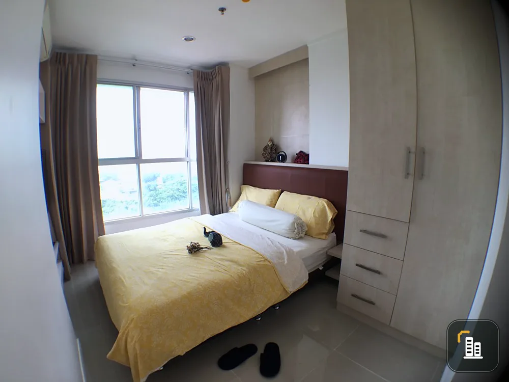 Urgent sale!! Condo Lumpini Park Beach Jomtien (Jomtien) 10th floor, Building C, sea view, built-in decoration, ready to move in!!