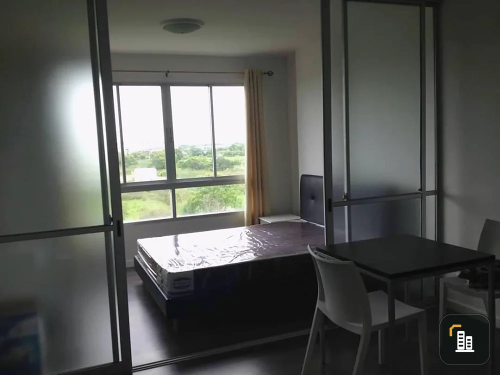 Urgent. Selling d Condo Campus Rangsit Phase 1, 6th floor, good height, outside view, clear and airy, very good price. Book now.