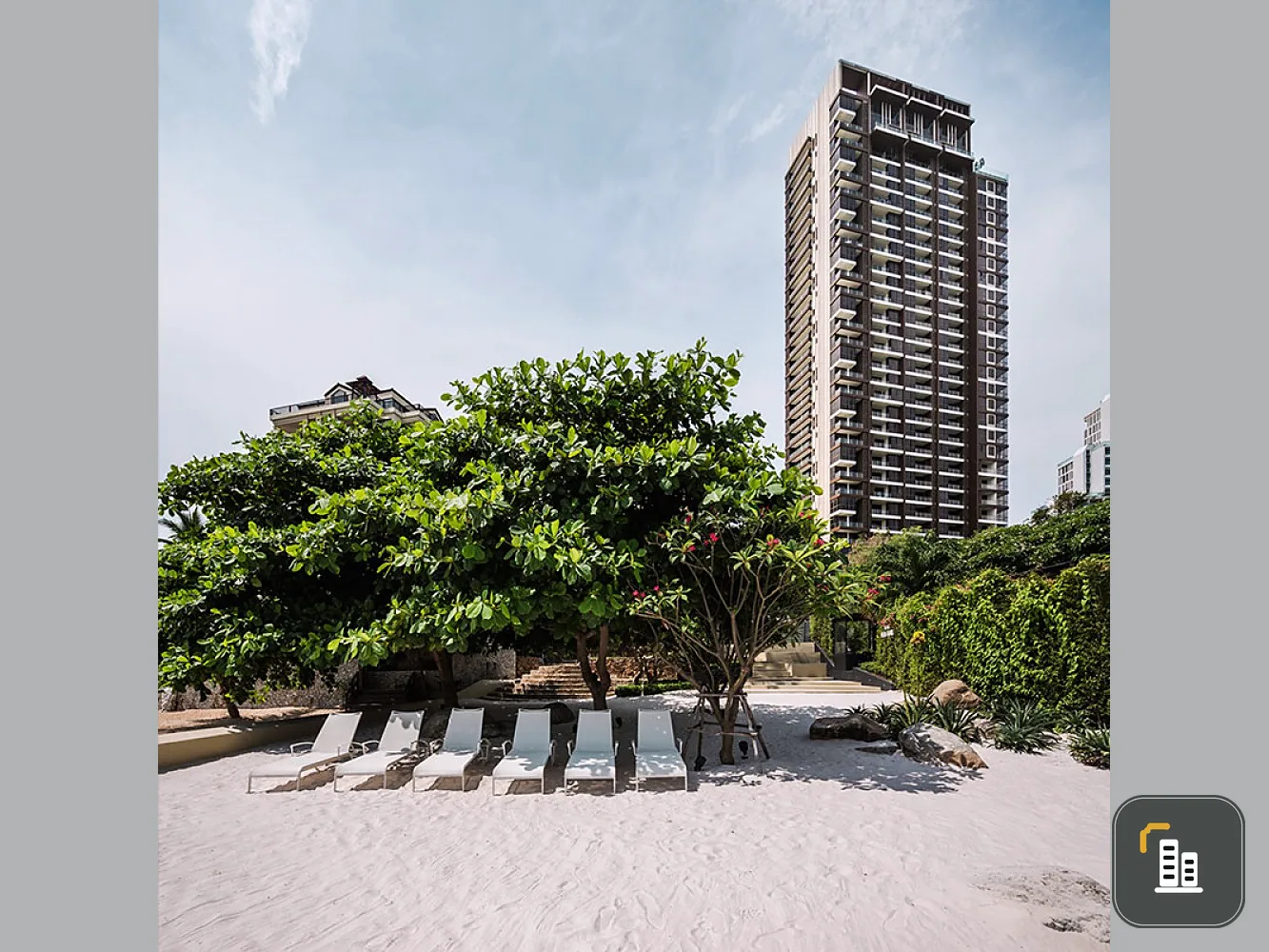 Condo for rent, Baan Plai Haad, Pattaya, fully furnished, electrical appliances Ready to move in, sea view, urgent!!