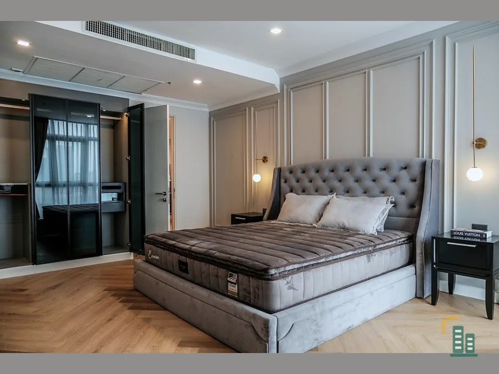 For rent! Nusasiri Grand Condo, 18th floor, Building B, big room, newly renovated, ready to move in, don't miss it!!