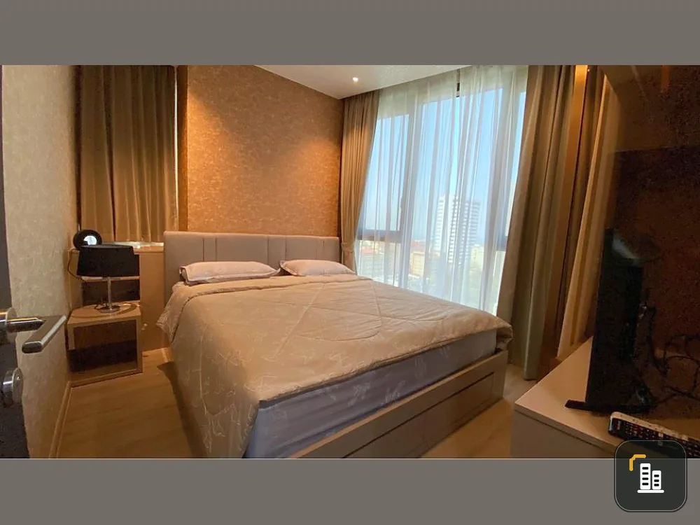 Condo for sale, Edge Central - Pattaya (Central Pattaya) 2 bedrooms, large size, sea view, good atmosphere, do not miss!!