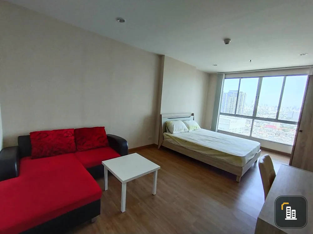 Condo for rent, The Tree Bang Pho Station, 31st floor, high floor, beautiful view, fully furnished, book now.