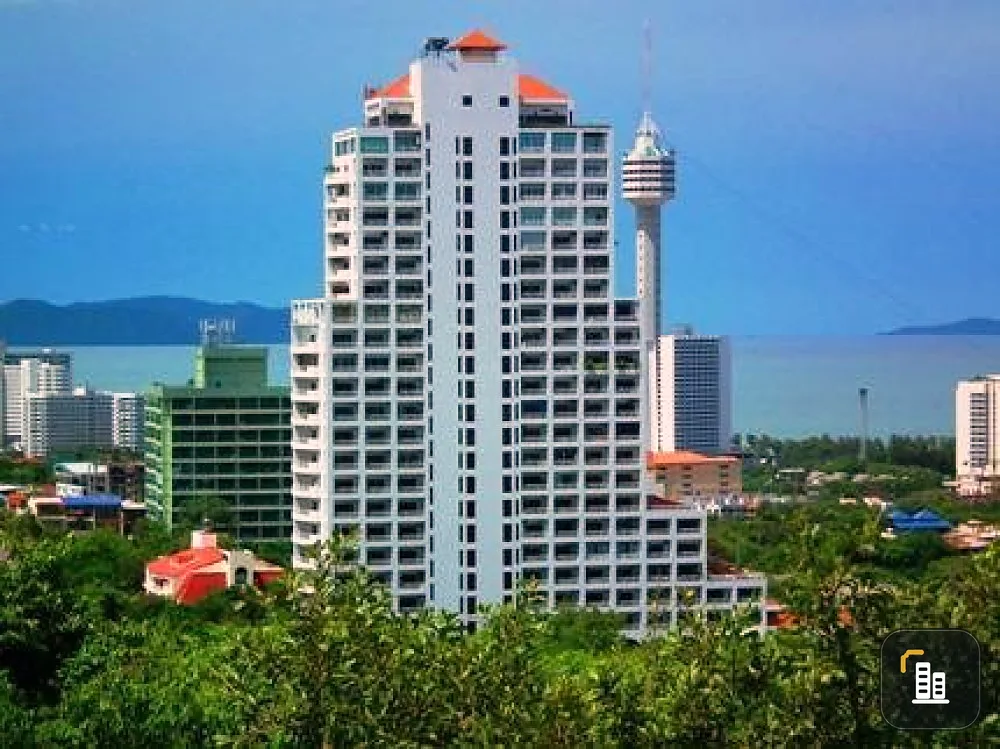 Sell Pattaya Hill Resort, fully furnished, ready to move in, good price, don't wait, hurry up.