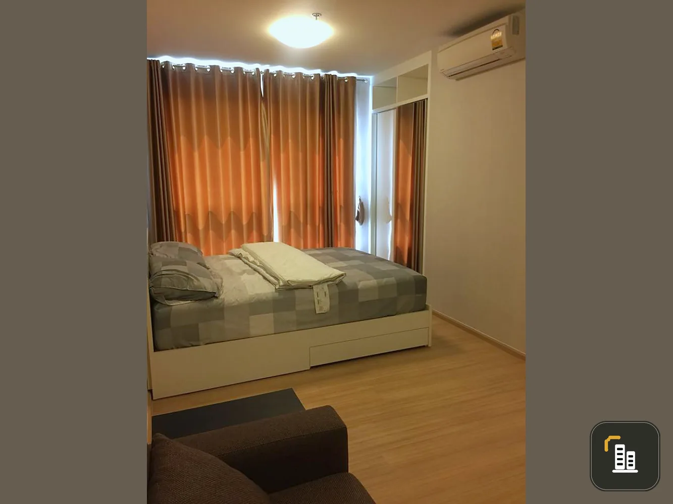 Condo for rent, Fuse Senses Bang Khae, new studio room electrical appliances ready Quickly grab a bag
