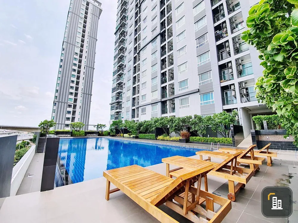 Condo for sale, The President Sathorn-Ratchapruek, 2 new rooms, ready to move in, good atmosphere, 2 bedrooms, great price!!