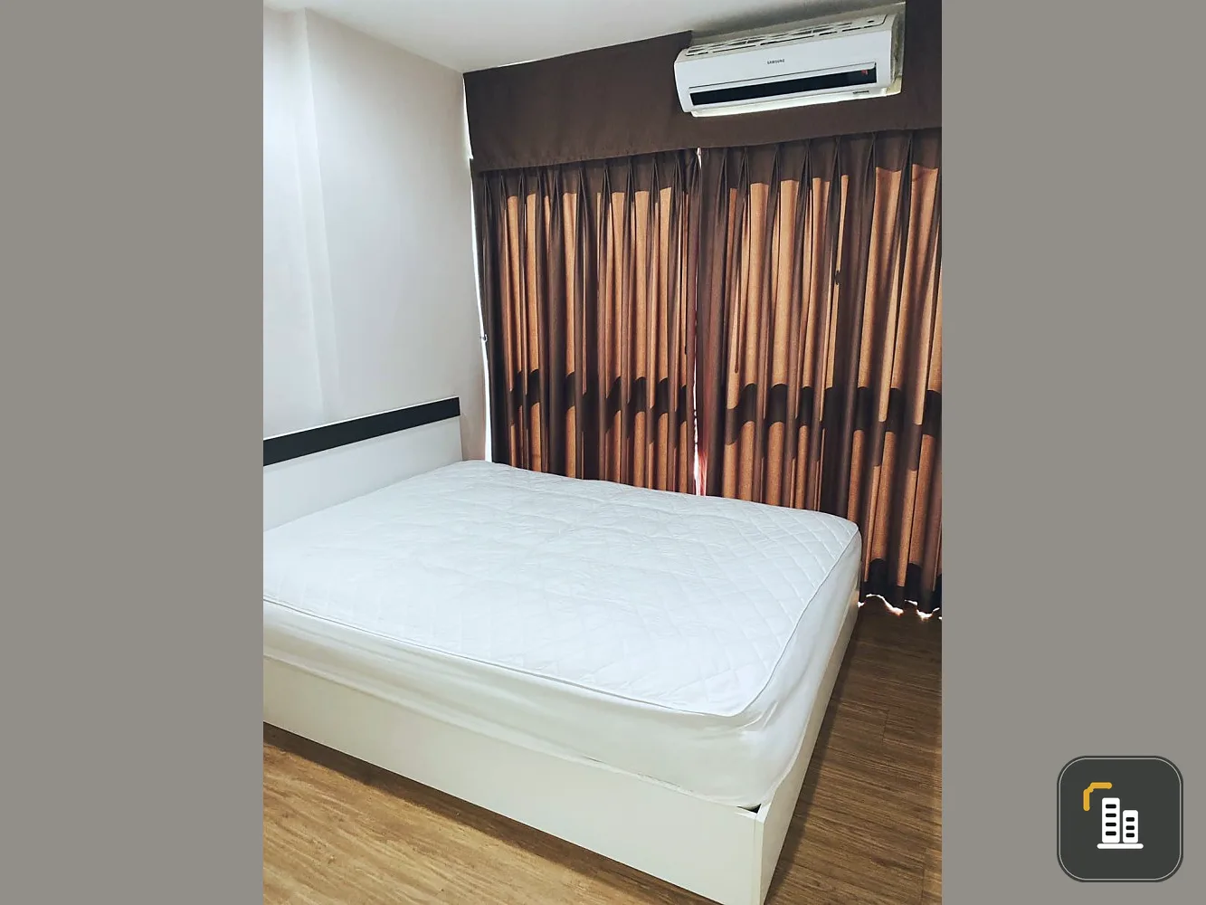 Hallmark Ngamwongwan for sale, 1 bedroom, Building C, 6th floor, complete with electrical appliances This price is very worthwhile. Hurry up to reserv