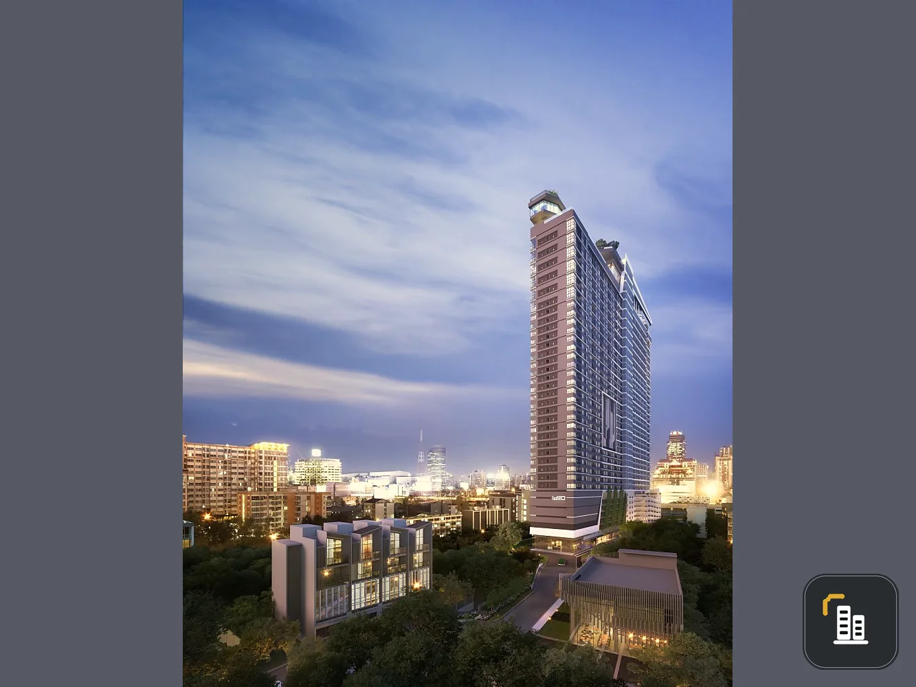 Sale down payment, Condo Ideo Rama 9 - Asoke, 10th floor, good location, near MRT, convenient to travel, hurry to reserve before it's gone!