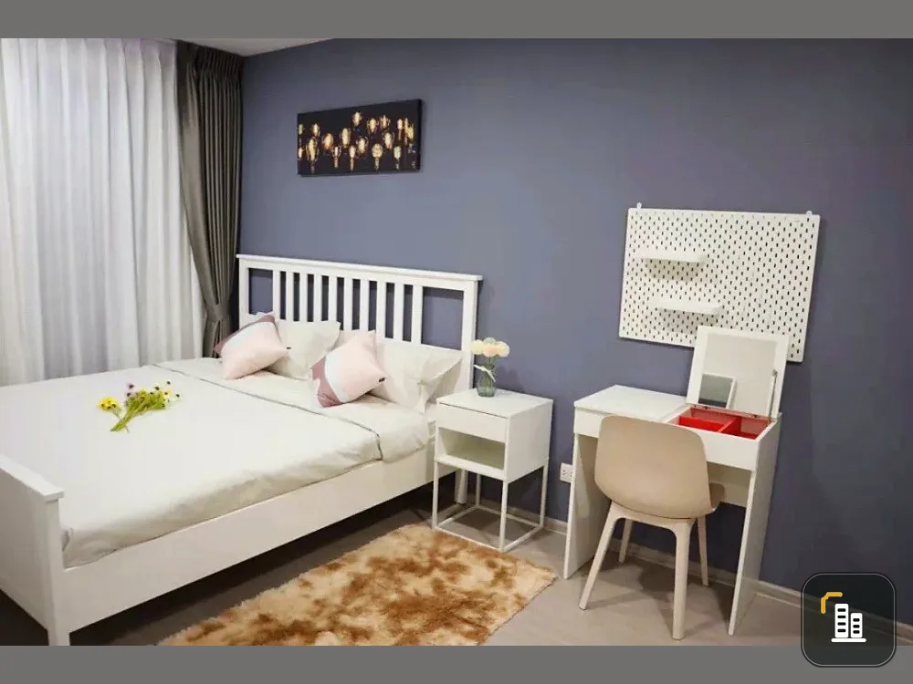 For rent!! Condo Aspire Asoke-Ratchada, fully furnished, good location, near MRT Rama 9, don't miss it!!