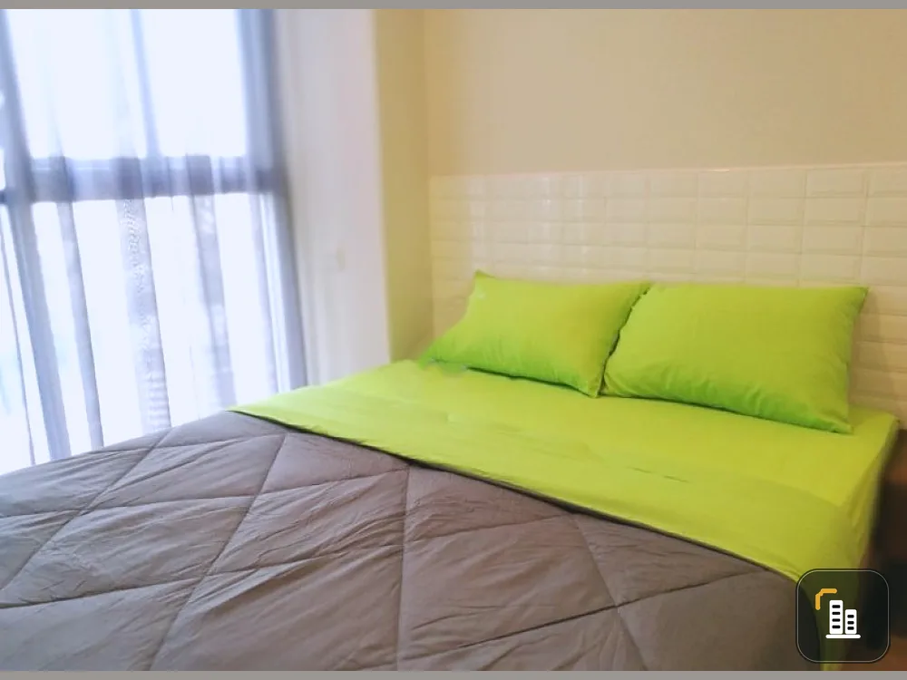 For rent, Noble Revolve Ratchada 2, next to MRT Station, Cultural Center, convenient transportation, don't miss it.