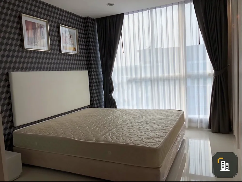 Condo for rent, Element Srinakarin, 8th floor, condo, shady atmosphere. The best place to live in the Seacon area, book now!!!