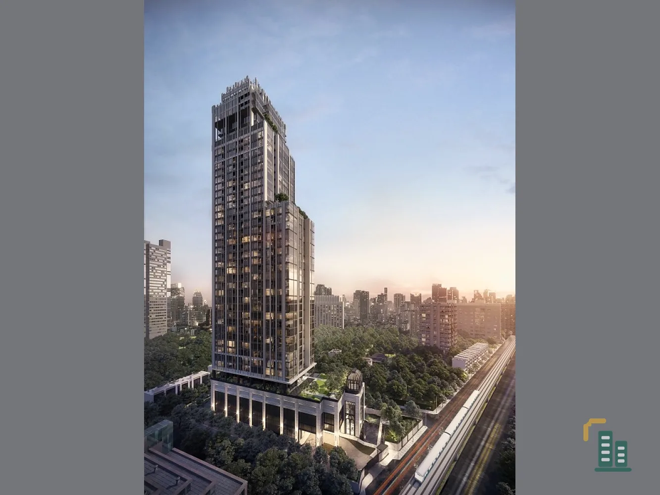 For sale, for rent!! Condo Hyde Heritage Thonglor, 18th floor, good location, convenient transportation, ready to move in, don't miss it!!