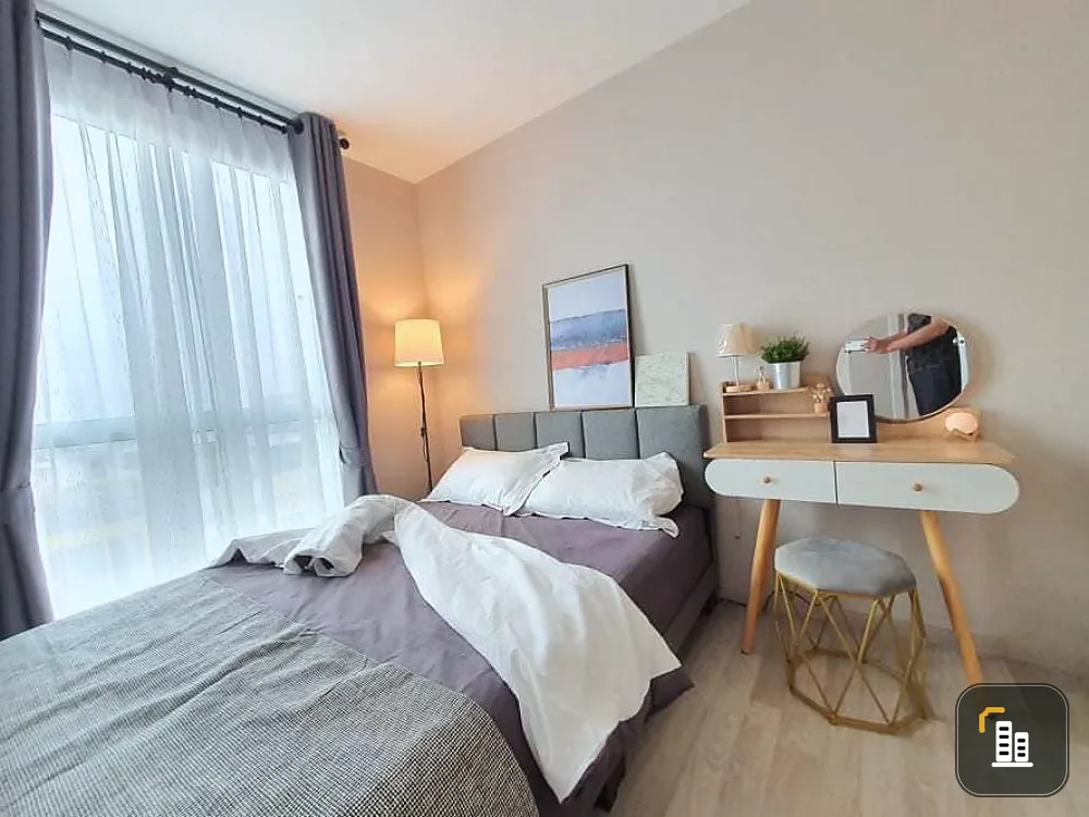 Plum Condo for sale, Chokchai 4, 6th floor, city view, very beautiful decorated room Minimal style Don't miss out on booking