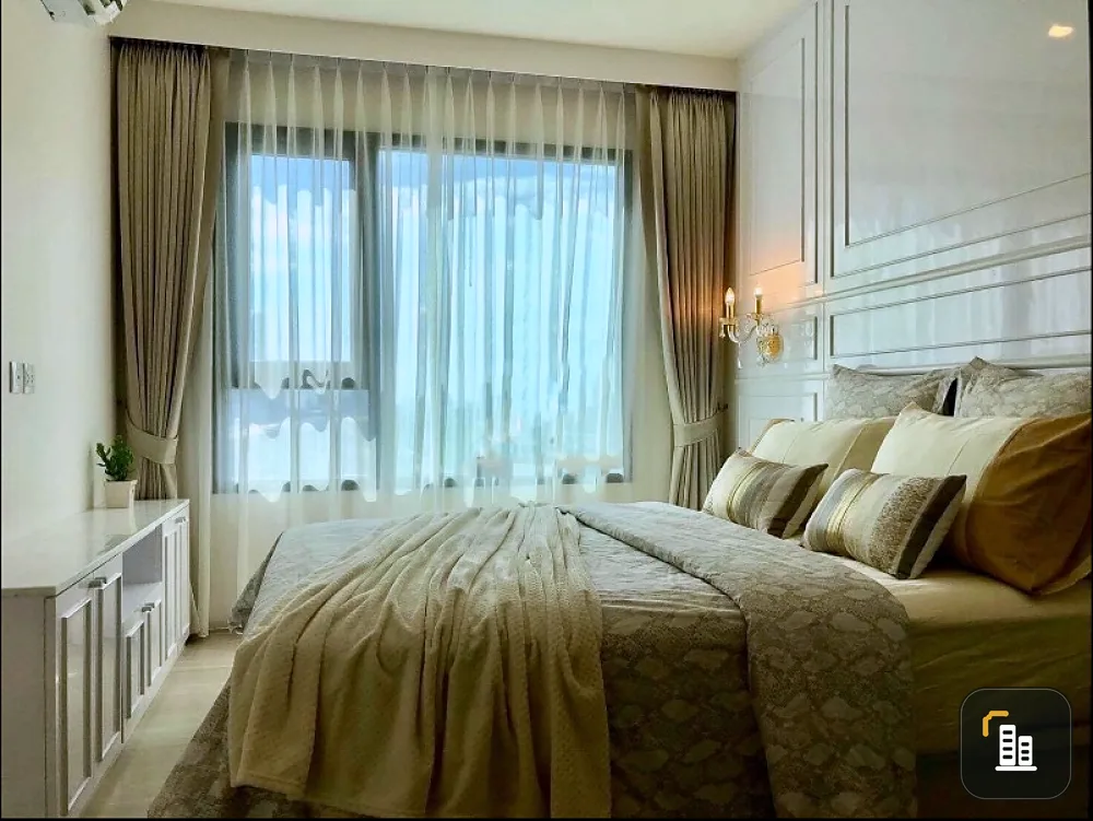 For rent!! Condo Life Asoke, luxury room, new room, ready to move in, next to the BTS, convenient to travel, don't miss it!!