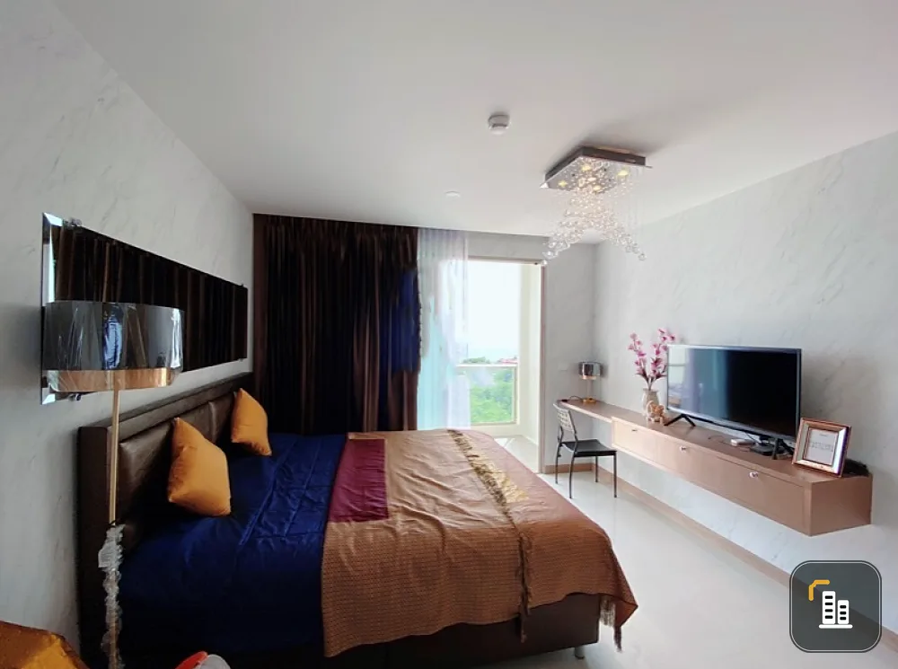 Sell / rent Condo The Riviera, Jomtien, southwest, sea view, ready to move in, fully furnished, hurry up