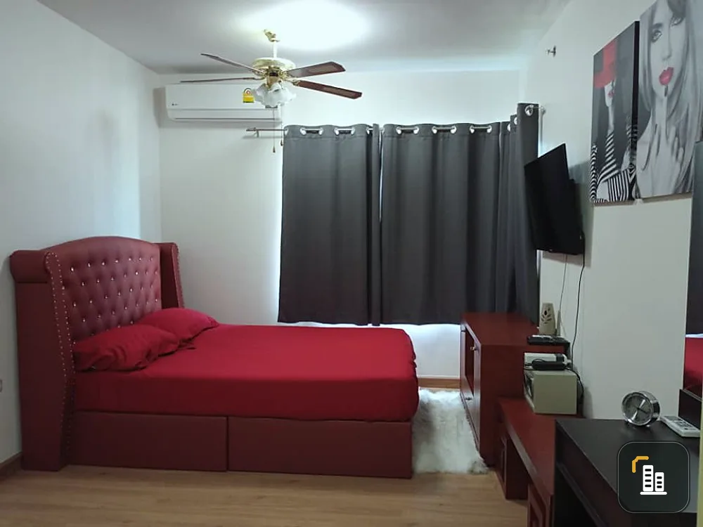 For rent, Supalai Maray, Pattaya, sea view, fully furnished, complete electrical appliances There is a built-in sauna in the room. Urgent.