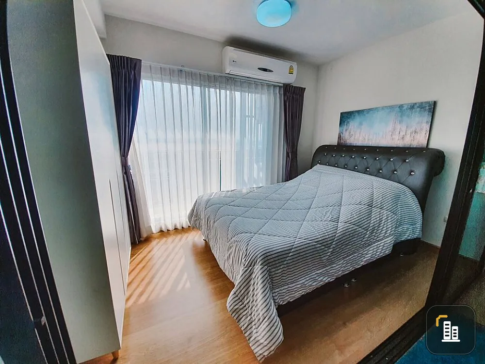Condo for sale, Supalai Maray, Pattaya, mountain view, no buildings to block. Complete with electrical appliances, fully furnished, ready to move in. Don't wait.