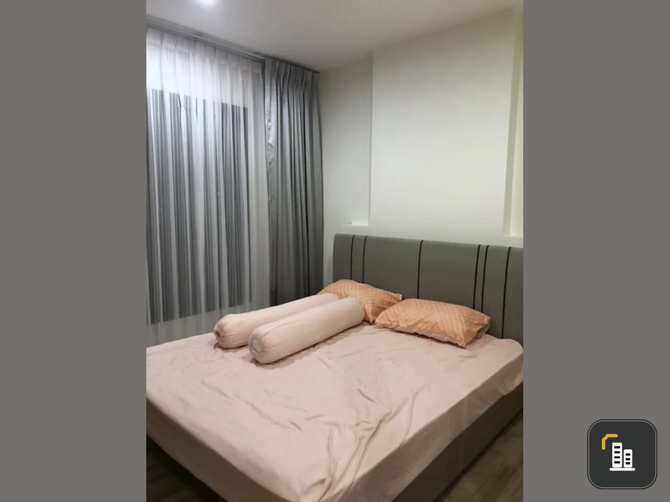 For rent NICHE MONO Charoennakorn, 1 bedroom, 1 bathroom, high floor, clear city view If interested, hurry to reserve before you miss it.