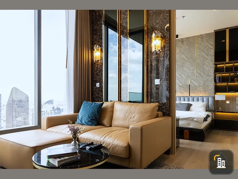 For Rent!! The Esse Asoke, beautiful view, elegant decoration, can't miss it, book now!!