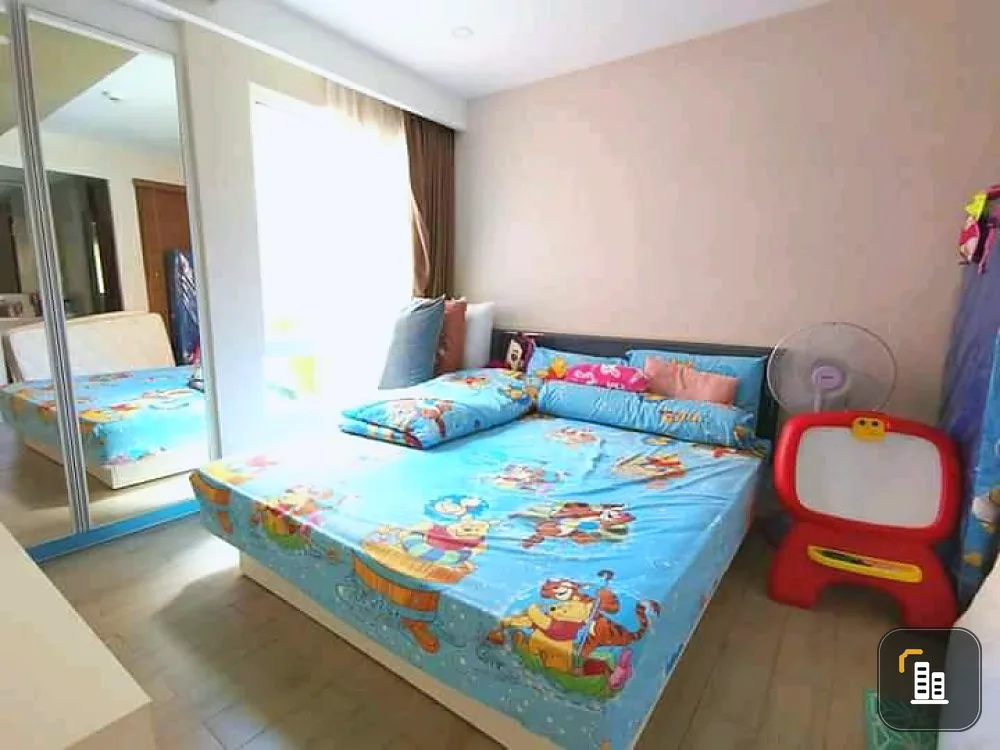 Selling Seven Seas Condo Resort Jomtien, pool view, wide balcony, fully furnished, ready to move in. Don't wait, hurry up.