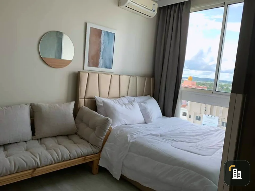 Condo for rent, Veranda Residence, Pattaya, beautiful room, fully furnished, ready to move in Can't miss it