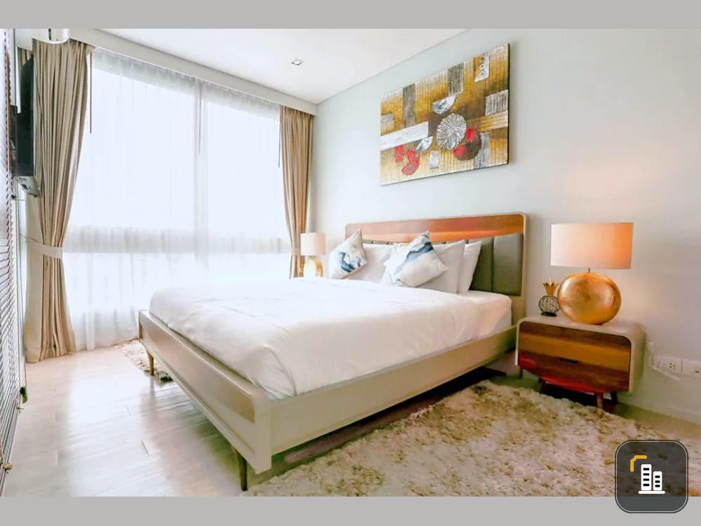 Condo for sale, Veranda Residence, Pattaya, high floor, beautiful view, can move in, fully furnished, do not hesitate, hurry
