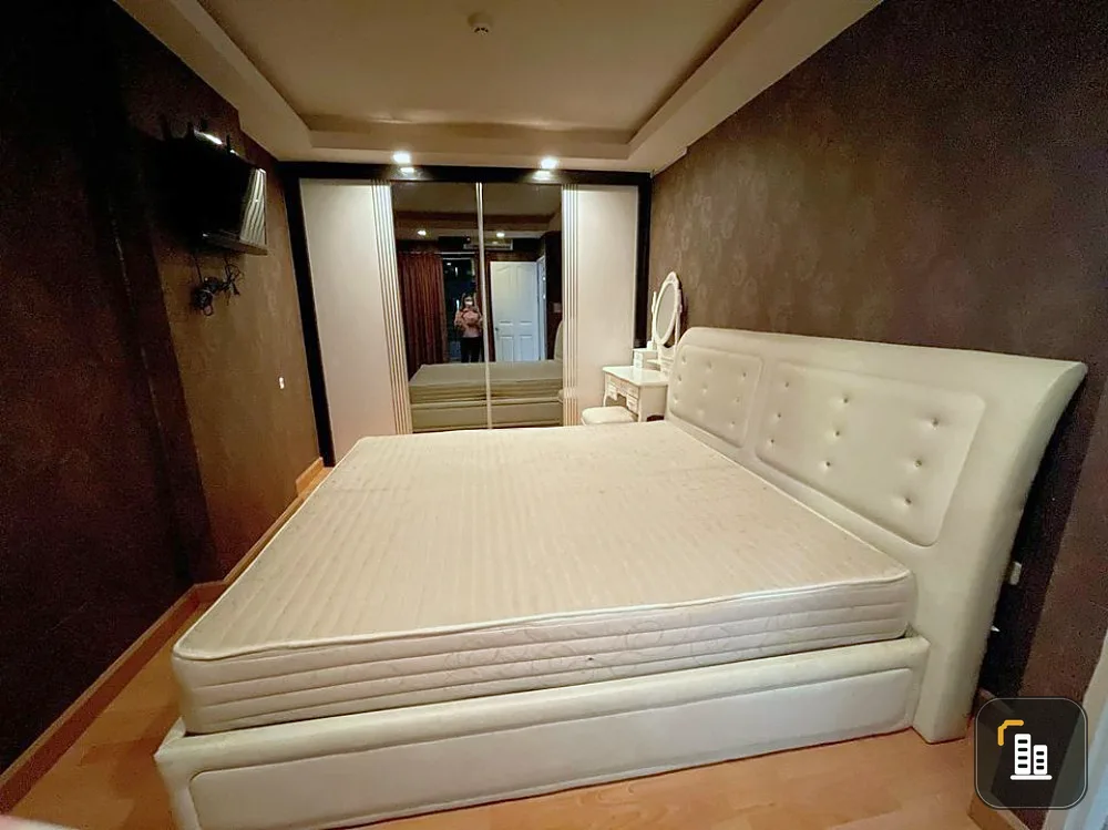 Condo for rent, Supalai City Resort Ratchada-Huay Kwang, beautiful room, built in, full, I can tell you that you have to reserve.