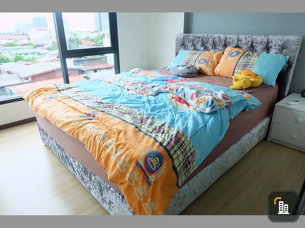 Fresh Condominium for sale, 1 bedroom, 1 bathroom, beautiful city view. Wow. fully furnished Book now