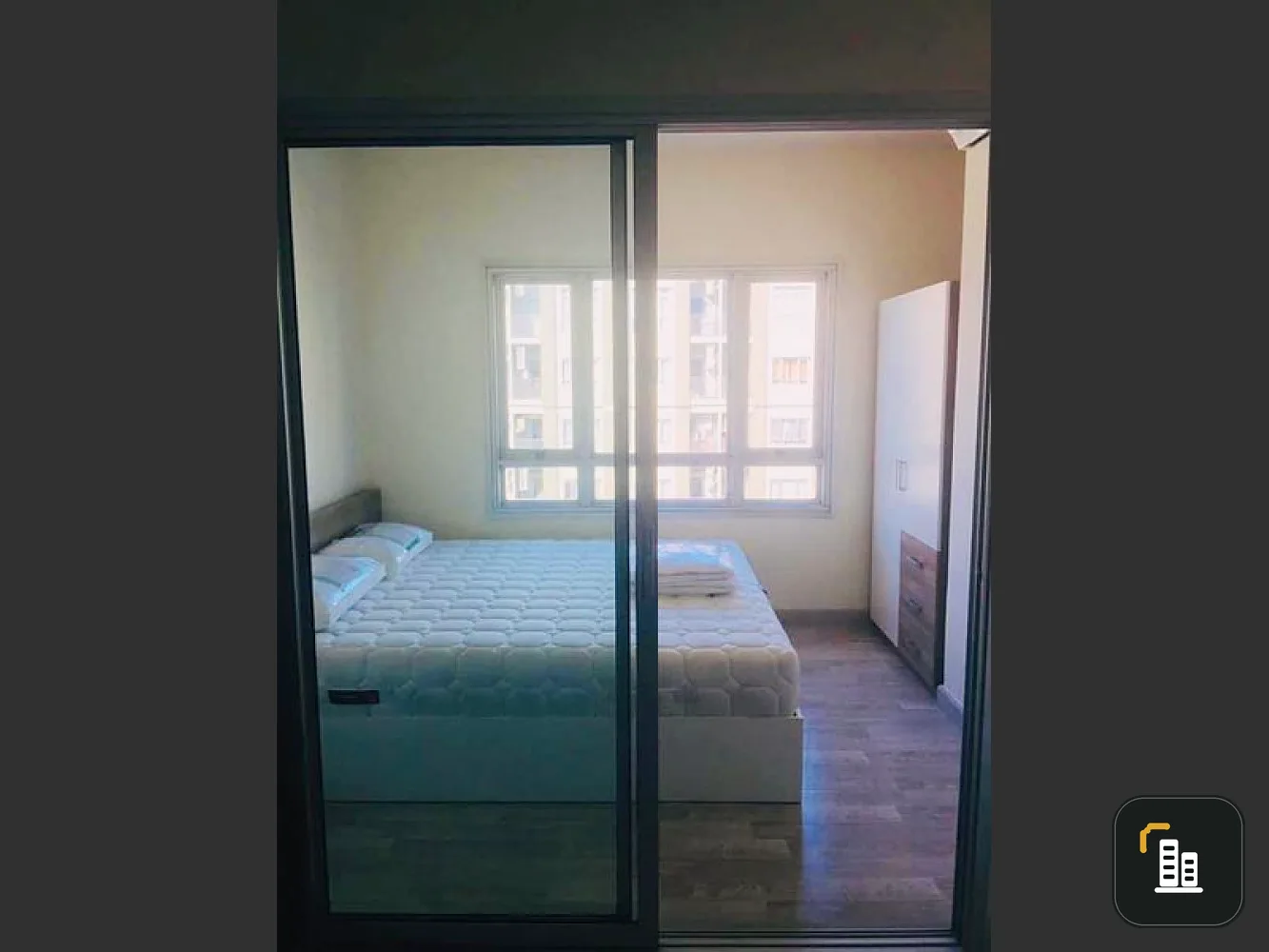Condo for rent at Manor Sanambinnam, ready to move in, fully furnished, electrical appliances ready Hurry up to reserve now. Don't be late.