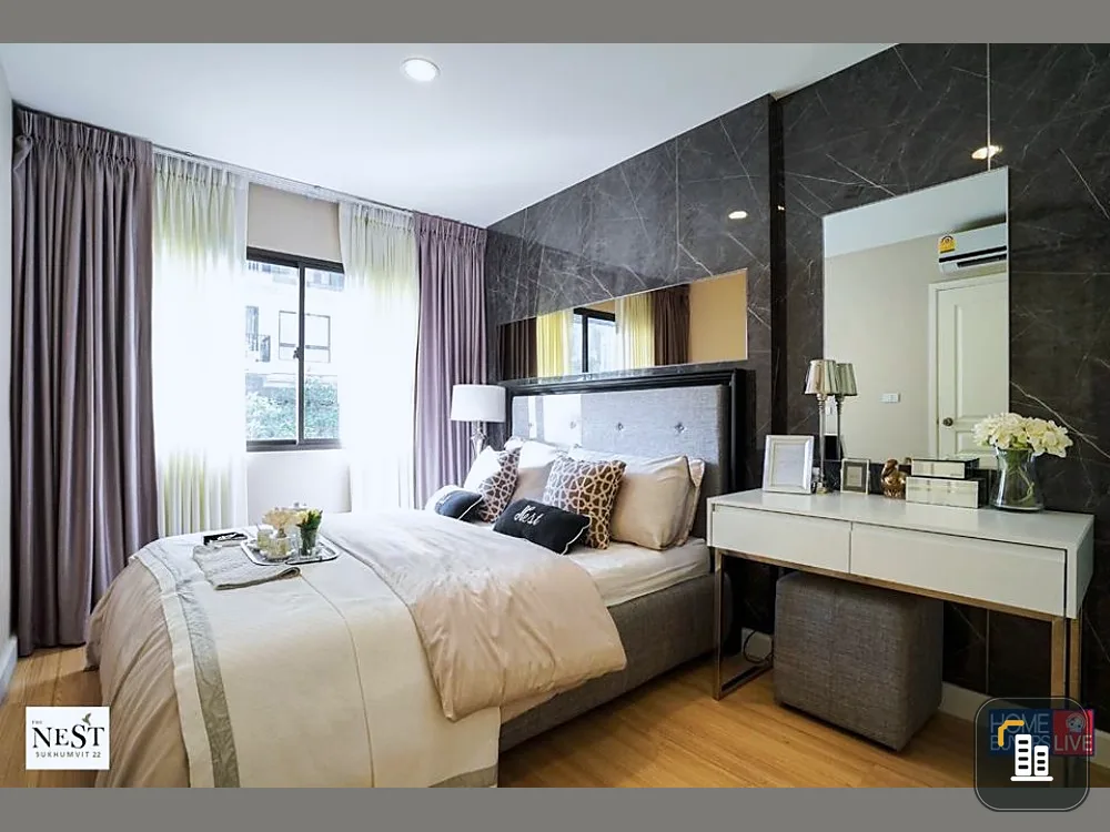 For rent, The Nest Sukhumvit 22, beautiful room, new, ready to move in. Don't wait.