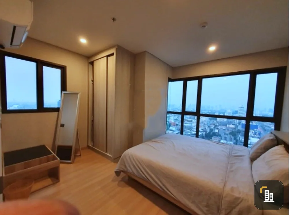Condo for rent, Lumpini Suite, Din Daeng-Ratchaprarop, 2 bedrooms, ready to move in, convenient transportation, don't wait, book now!!