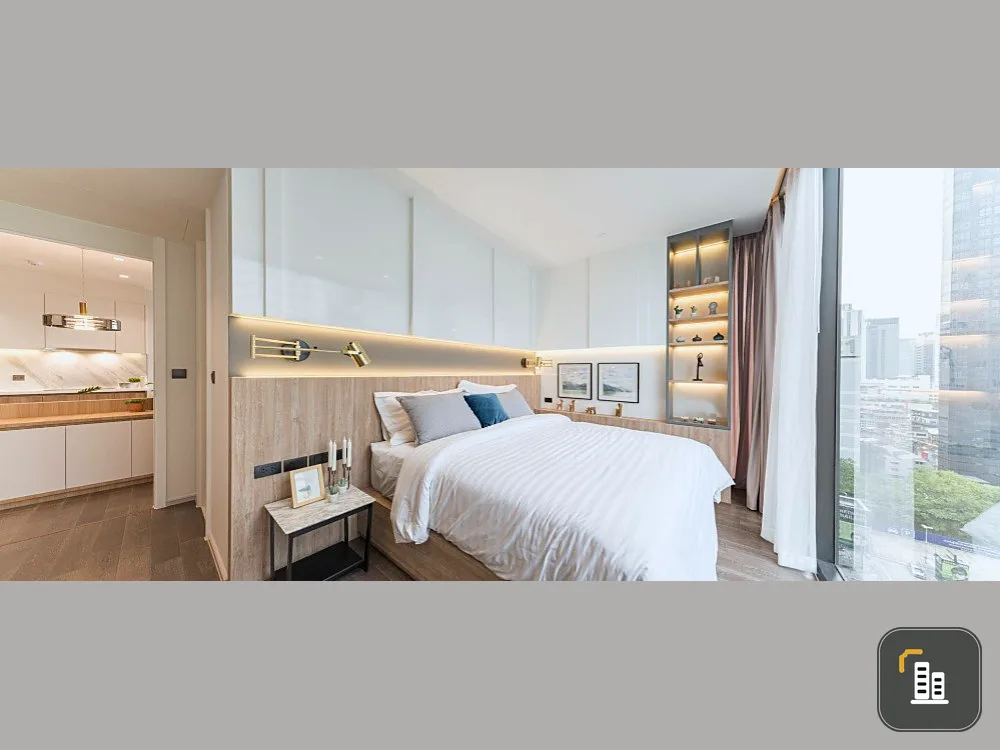 Condo for rent, Munich Sukhumvit 23, beautiful room, ready to move in, 2 bedrooms, 2 bathrooms, convenient transportation, don't wait!!