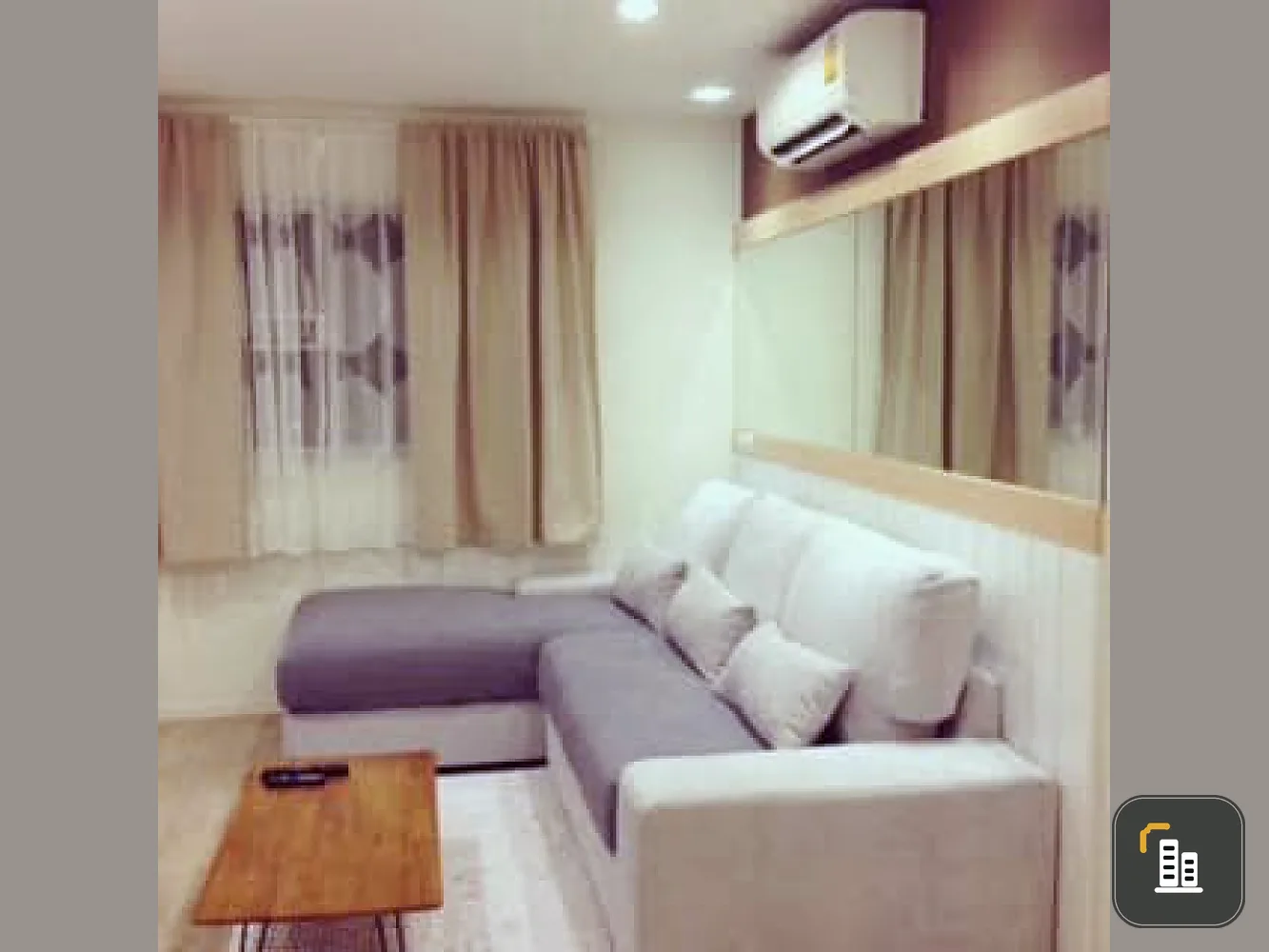 Urgent sale, Lumpini Condo Town Ramintra - Lat Pla Khao, combine rooms, 2 bedrooms, 2 bathrooms, 8th floor, ready to move in, book now!!