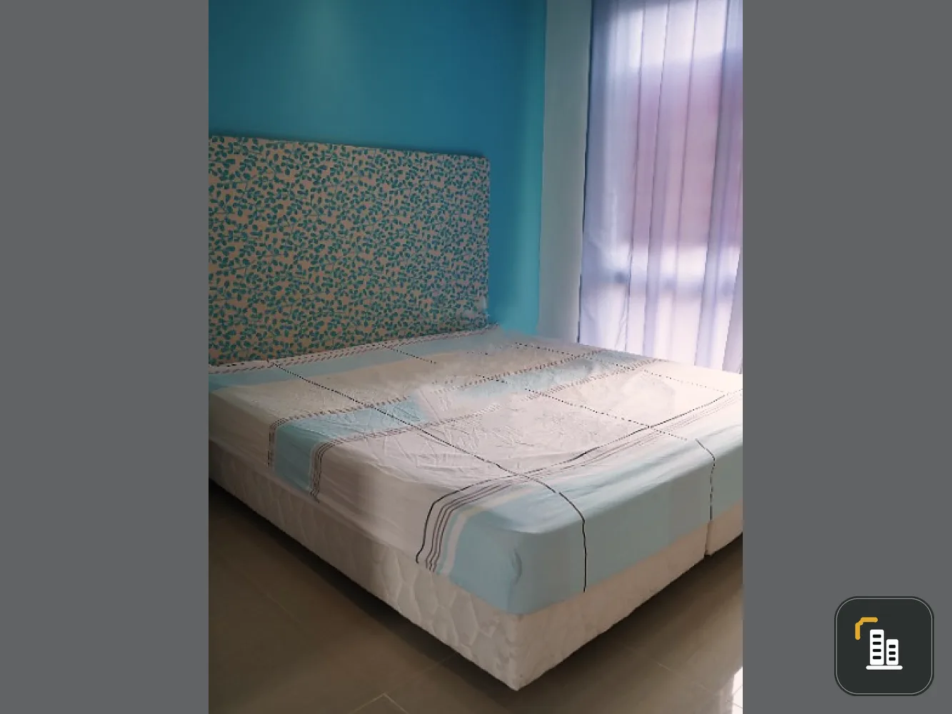 Condo for sale, Atlantis Condo Resort Pattaya, waterfall view, beautiful room, fully furnished, complete electrical appliances, don't miss it!!