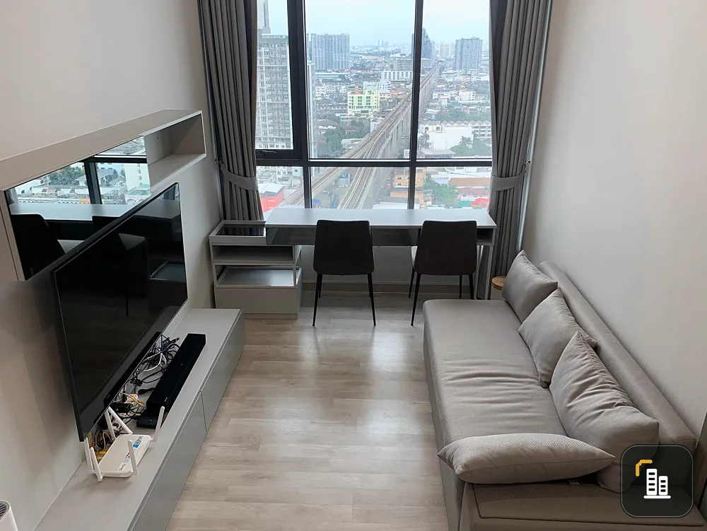 Condo for sale, Niche Pride Taopoon-Interchange, high floor, beautiful clear city view. Ready to move in. Book now.