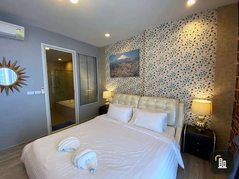 Condo for rent, Baan Plai Haad, Pattaya, sea view, fully furnished, beautiful room, very nice, fully furnished, ready to move in, don't miss it