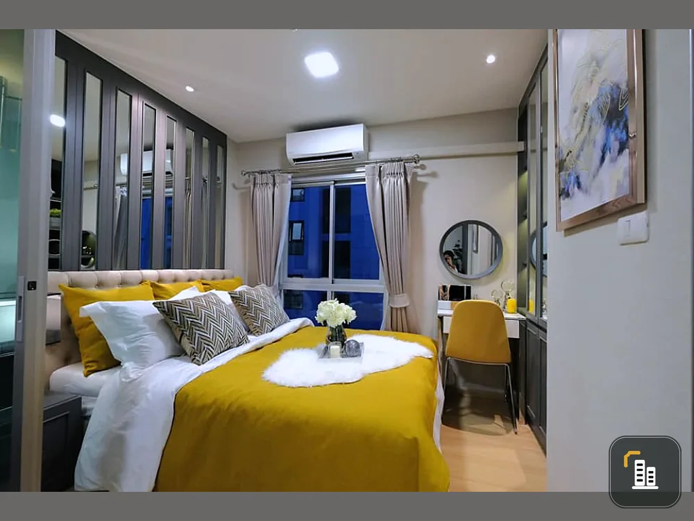 wow very beautiful room for sale Plum Condo Chaengwattana Station 2 bedrooms 2 bathrooms Cool built-in furniture Book now