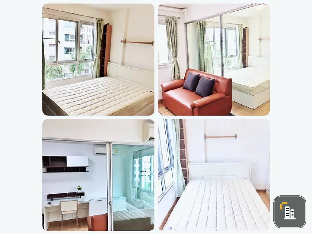 Condo for sale DEN Vibhavadi, beautiful room, fully furnished, 1 bedroom, near Don Mueang Airport Don't miss it