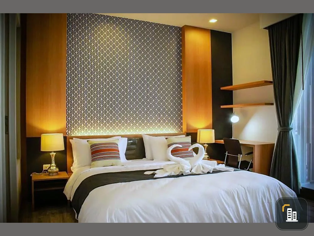 Sell / rent condo, Baan Plai Haad, Pattaya, high floor, sea view, beautiful room, fully furnished, don't miss it.