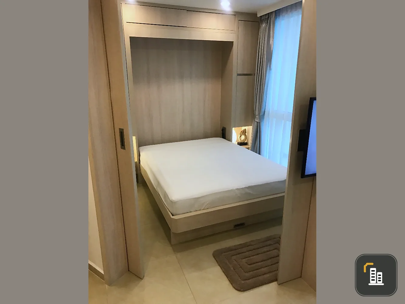 Sale down payment Condo City Garden Olympus, Pattaya, south, pool view, built-in kitchen, can move in.
