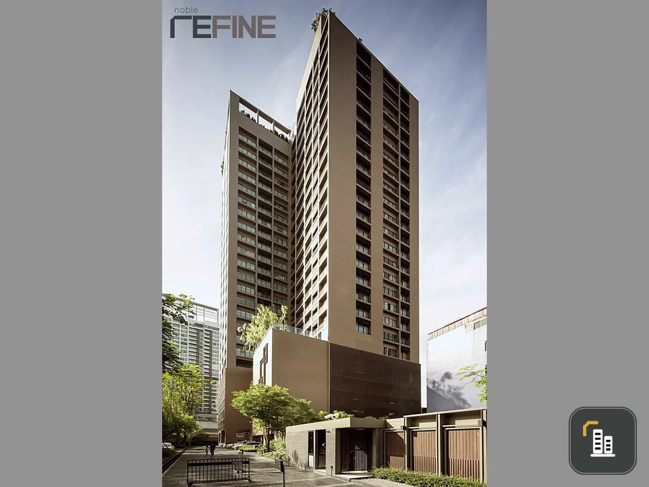 Urgent sale!! Noble Refine Condo, convenient transportation, near BTS Phrom Phong, high floor, good view, book now!!
