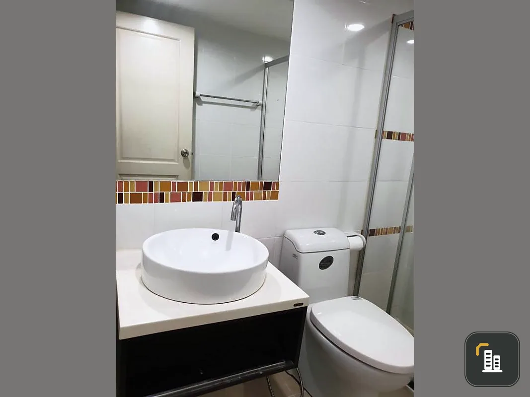 Condo for sale Den Vibhavadi, beautiful room, newly decorated, fully furnished, 1 bedroom, don't wait, hurry up to be the owner.