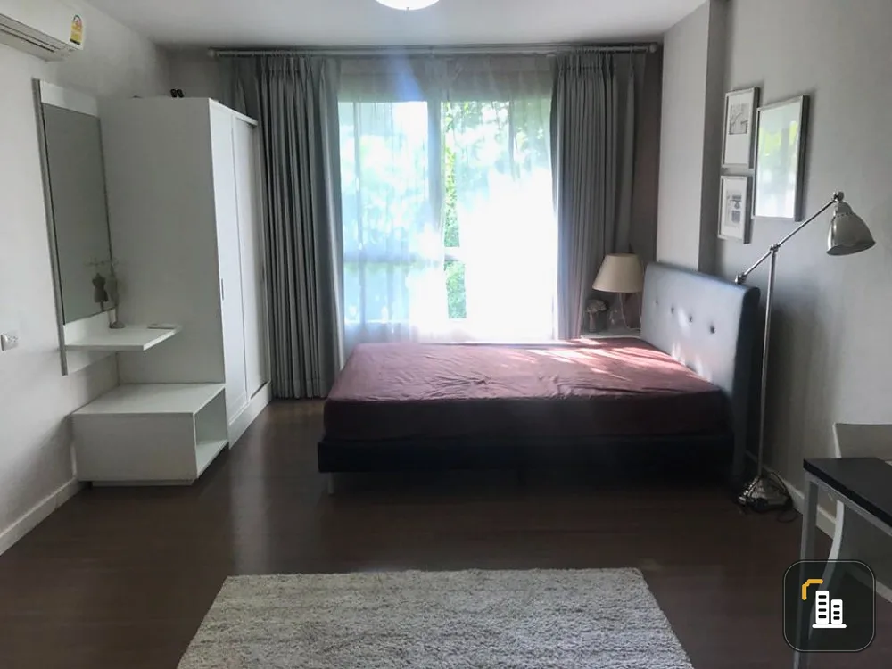 For sale/rent, D Condo Sathupradit 49, corner room, garden view, fully furnished, affordable price, don't wait!
