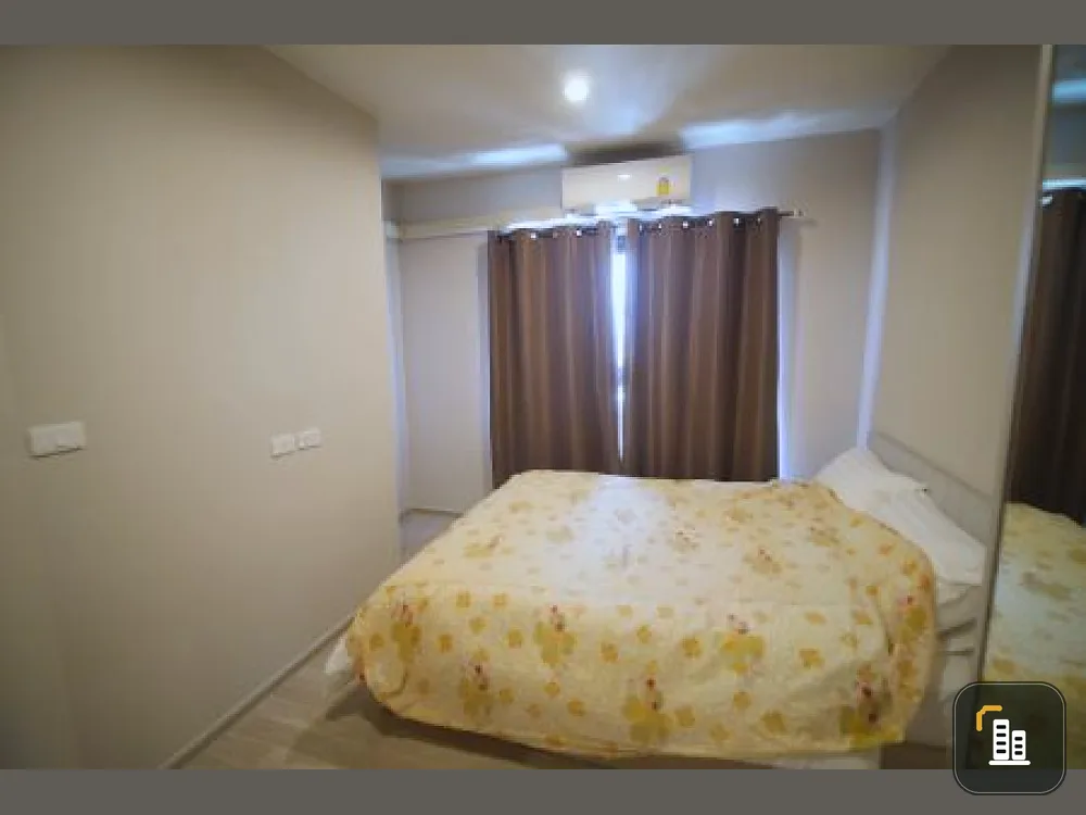 Sale!! Condo The Privacy Rama 9, 28th floor, city view, fully furnished, ready to move in immediately. Book now!!