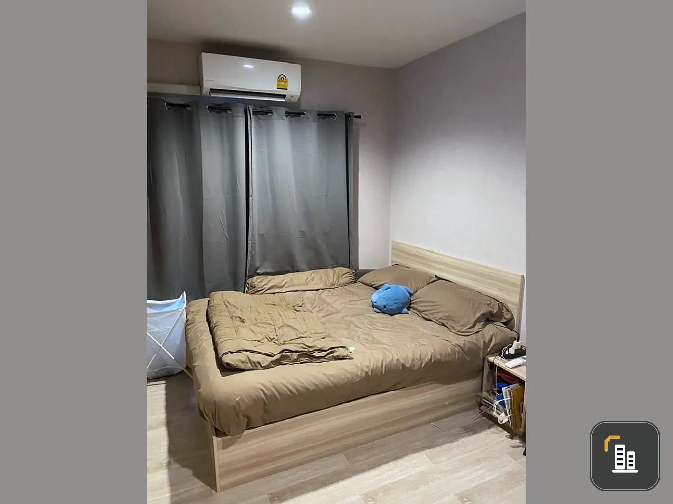 For sale, for rent!! Plum Condo Ramkhamhaeng Station, 30th floor, very nice room. Fully furnished, ready to move in, hurry and reserve now!!