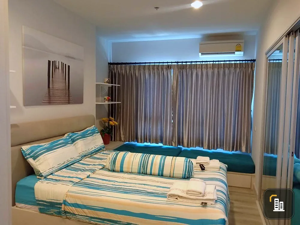 Condo for sale, Centric Sea, Pattaya, high floor, new room, beautiful view, fully furnished, ready to move in. Hurry up.