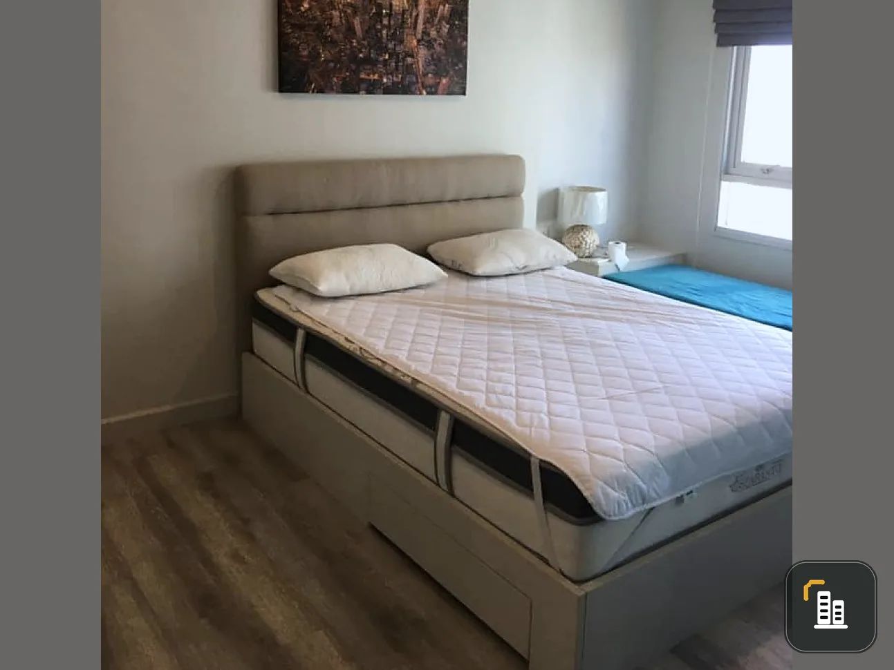 For rent, Centric Sea Condo, Pattaya, high floor, city view, fully furnished, just come and live.