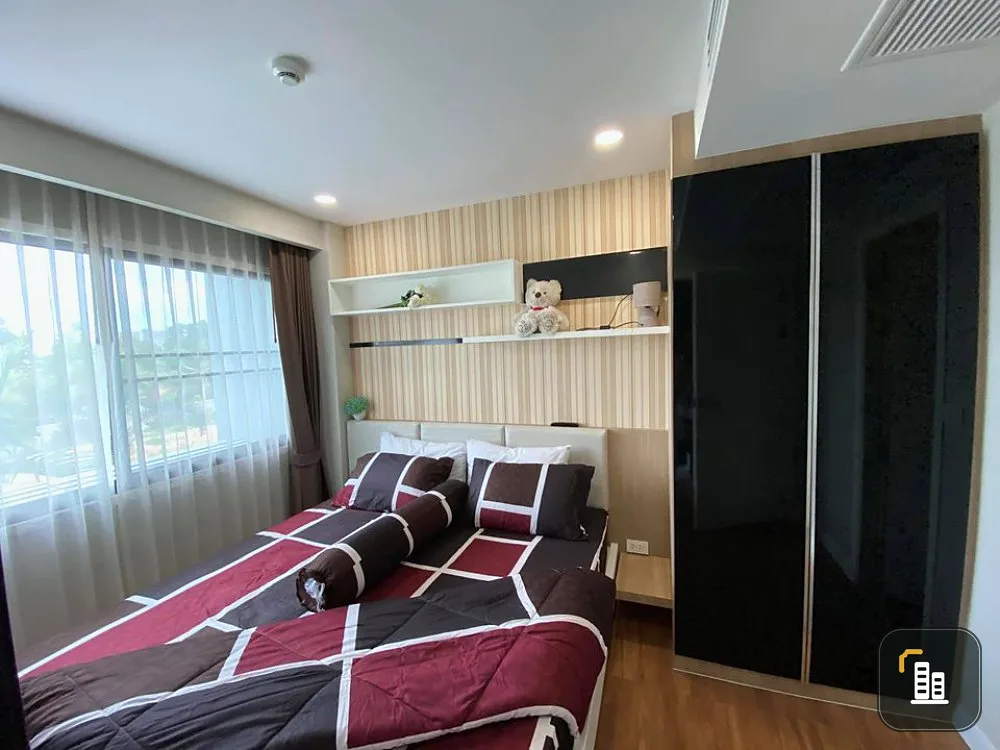 Dusit Grand Park for sale, Pattaya, garden view, beautiful room, very nice, fully furnished You can get in. Hurry up.