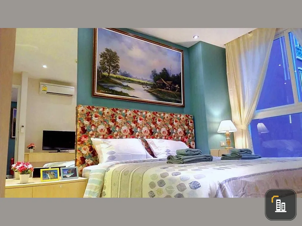 Condo for rent, Grand Caribbean Resort, Pattaya, pool view, fully furnished, ready to move in, don't wait.