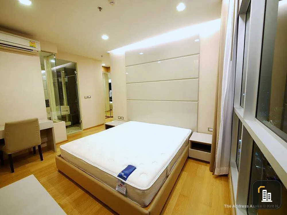 ให้เช่า The Address Asoke Asoke ห้องแต่งพร้อมอยู่ 30 วิวสุดปัง ราคาสุดโดนมาจองวันนี้